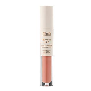 MUA MULTI LIP MATTE LIPSTICK AND GLOSS DUO Caramel