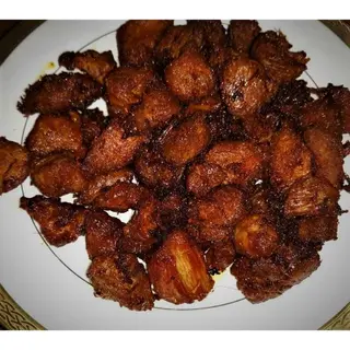 Ugali beef dry fry