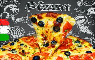 Піца З лососем 30см