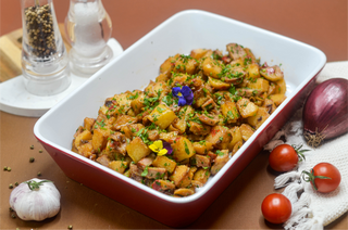 Oala cu cartofi nemtesti cu kaiser si carnati 900gr