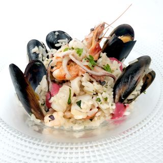 risotto cu fructe de mare*