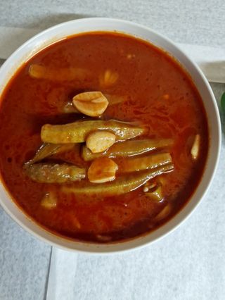 Манджа бамя 350.+питка 