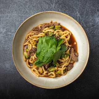 Udon beef noodle