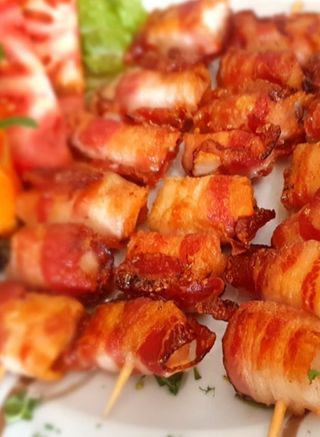 Pileći rolovani ražnjić