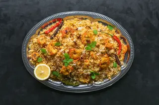 Biryani de Camarão