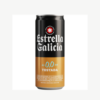 Cerveza Estrella Galicia 0,0 % Tostada