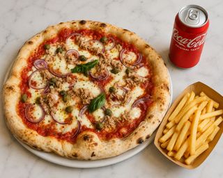 Tonno e Cipolla + Patatine + Bibita a Scelta