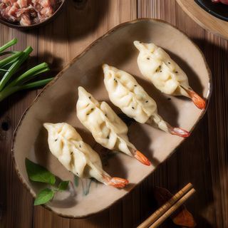 Tapa De Gyoza De Gambas