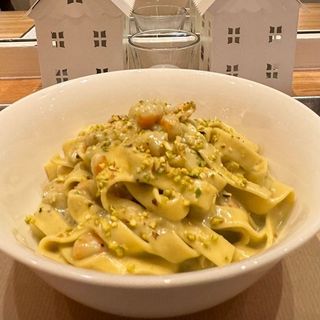 TAGLIATELLA MAZZANCOLLA PISTACCHIO