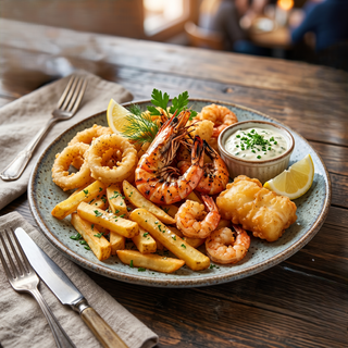 Seafood  And  Chips