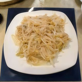 Brotes de soja salteados