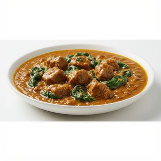 Beef Spinach Balti