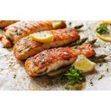Grilled Salmon Steak