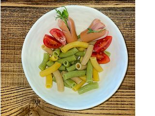 Макарошки дитячі з сосисками (200g)