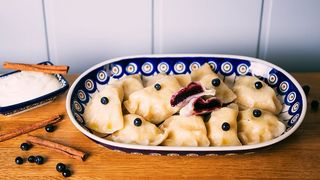 Pierogi z leśnymi jagodami - 8 szt.