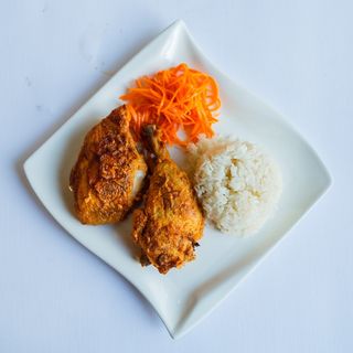 Запеченный окорочок