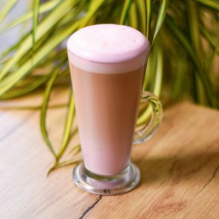 Strawberry latte