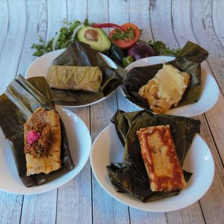 Tamal Rajas Con Queso