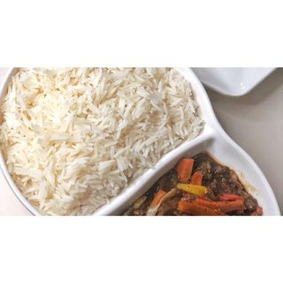 Mixed Pot Sauce With Basmati Rice