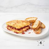 Tortilla de patatas con virutas de jamón 4 estrellas