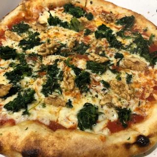 Pizza Espinafre Nuts