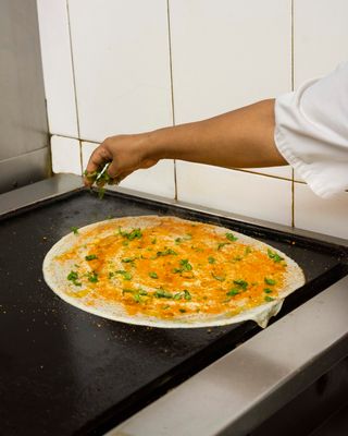 Coriander Masala Dosa