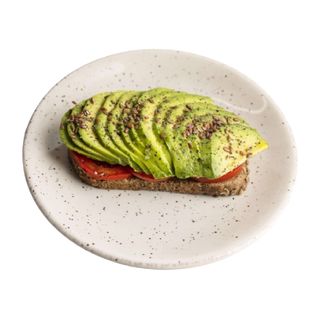 Tostada con aguacate