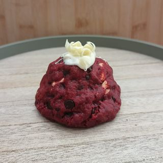 Cookie tipo New York red velvet