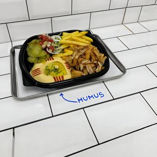 Shawarma obrok sa pomfritom