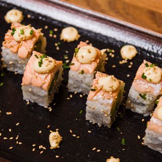 Shake flamed avocado