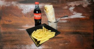 Комбо меню шаурма з куркою