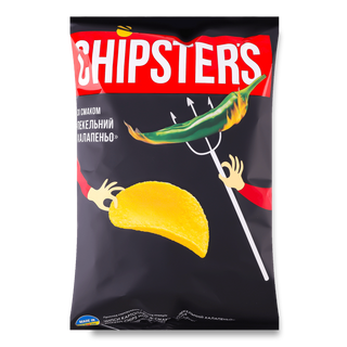 Чіпси Чіпстерс Пекельний Халапеньйо (120г)