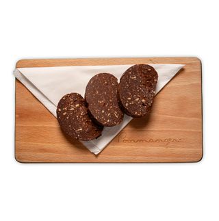 Salame di cioccolato vegano