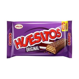 Barrita Barquillo Cubierta Chocolate Huesitos Valor 6 Ud