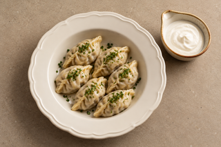 PELMENI CON CORDERO/пельмени с бараниной (6un)