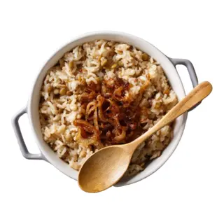 Arroz Con Cebolla Y Huevo