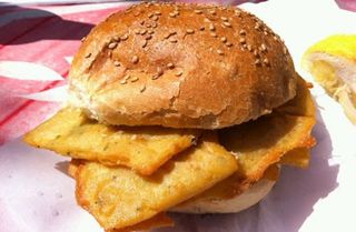 Panino con panelle
