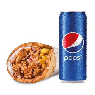 Veliki Gyros + Pepsi (Pepsi ili Pepsi Max)