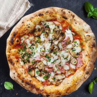 Pizza Carbonara (40 Cm.)