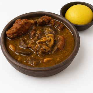 Sauce Gouagouassou + Accompagnement