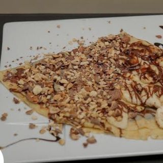 Crêpes Nutella aux Fruits secs 