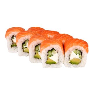 Рол Філадельфія з авокадо та огірком (240г)