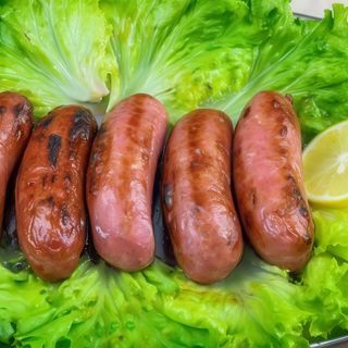 Menu Simpático Salsicha na brasa 3 Unidades