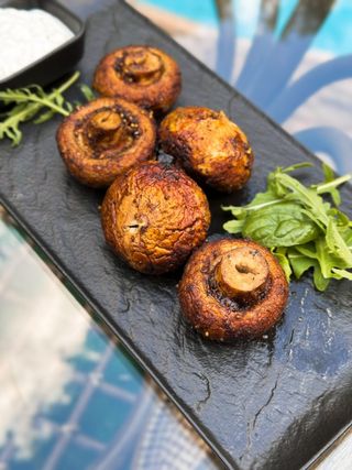 Печериці гриль