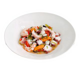 Tapa de  salpicón de marisco