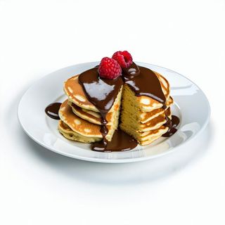 Pancakes con topping alla Nutella