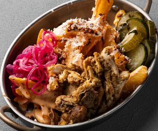 Чізі картопля з куркою