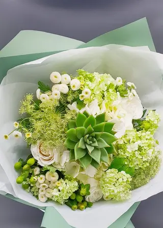 White and Green