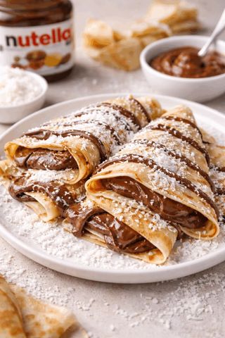 Crêpes Nutella