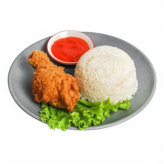 108. Arroz con pollo frito